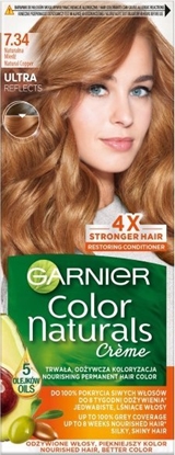 Attēls no Garnier Garnier Color Naturals Krem koloryzujcy nr 7.34 Naturalna Mied 1op