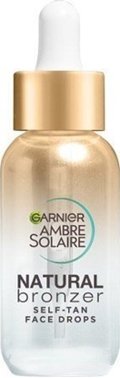Attēls no Garnier GARNIER_Ambre Solaire Natural Bronzer krople samoopalajce do twarzy 30ml