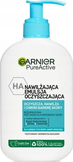 Picture of Garnier Pure Active nawilajca emulsja oczyszczajca do twarzy 250 ml