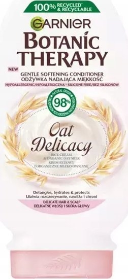 Picture of GARNIER_Botanic Therapy Oat Delicacy odywka nadajca mikko do delikatnych wosów i skóry gowy 200ml