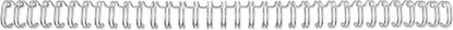 Attēls no GBC Grzbiety drut GBC WireBind A4 95mm sreb