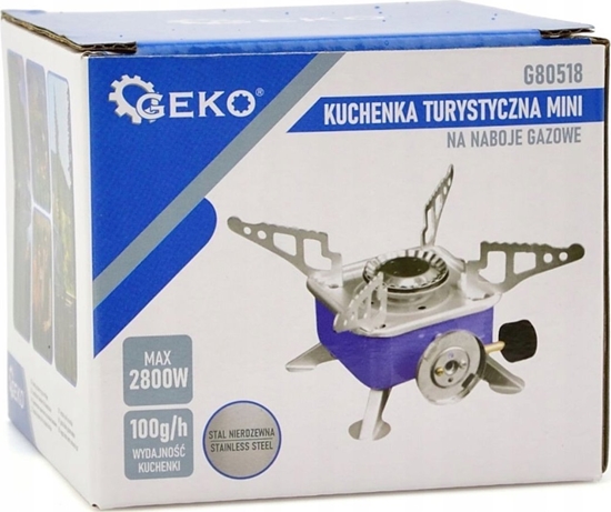 Picture of Geko Kuchenka turystyczna mini na naboje gazowe (48)