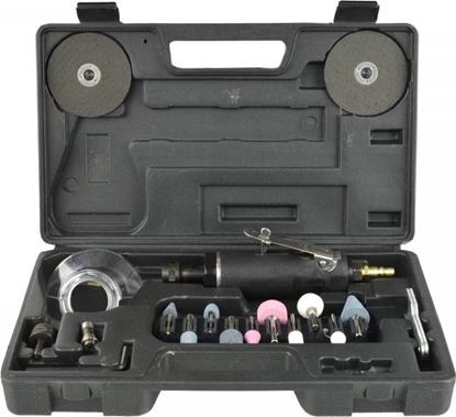 Picture of Geko SZLIFIERKA PNEUMATYCZNA TRZPIENIOWA 75MM Z AKCESORIAMI(10) G03142 GEKO