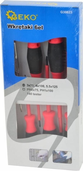 Picture of Geko WKRTAKI IZOLOWANE(ELEKTR)6EL.GEKO (20) G30623 GEKO