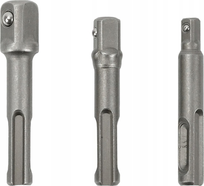 Attēls no Geko Zestaw adapterów SDS PLUS do nasadek 3el. (100)