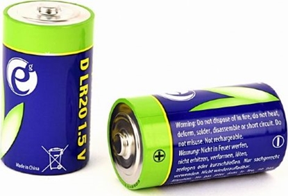 Изображение Gembird Bateria D / R20 2 szt.