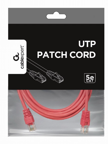 Picture of Gembird patchcord RJ45 cat.5e UTP 3m Pink
