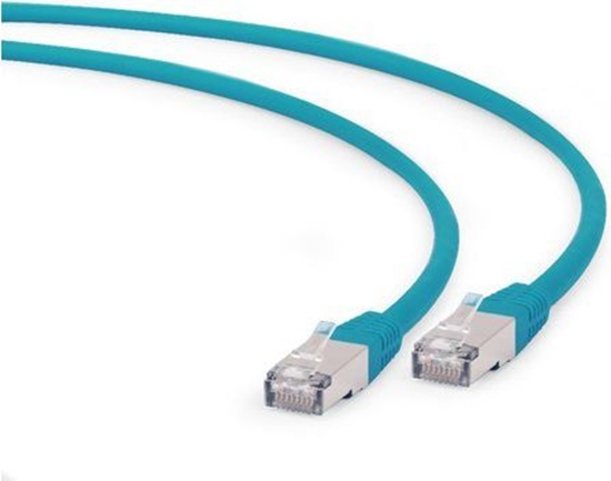 Изображение Gembird RJ-45/RJ-45, kat.6A, S/FTP, zielony, 0.25m (PP6A-LSZHCU-G-0.25M)