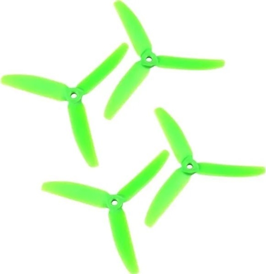 Изображение Gemfan GEMFAN 3-bladet Race Copter-Propeller-Set gate Bullnose 5 x 4 tommer (12.7 x 10.2 cm)