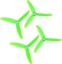 Picture of Gemfan GEMFAN 3-bladet Race Copter-Propeller-Set gate Bullnose 5 x 4 tommer (12.7 x 10.2 cm)
