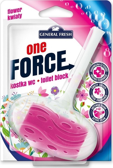 Изображение General Fresh General Fresh, Zawieszka do WC, Kwiatowy, 1 sztuka (HIT)