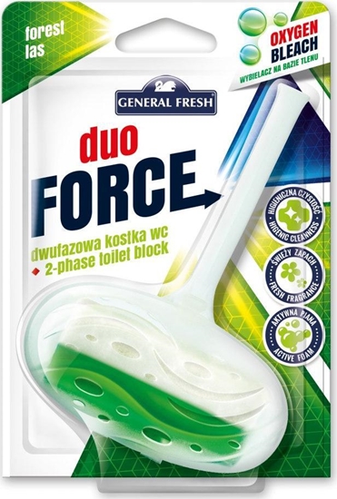 Picture of General Fresh Kostka do WC DUO FORCE zawieszka 40g las GENERAL FRESH