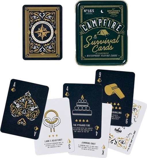 Picture of Gentlemens Hardware Gra kempingowa Survival cards w puszce