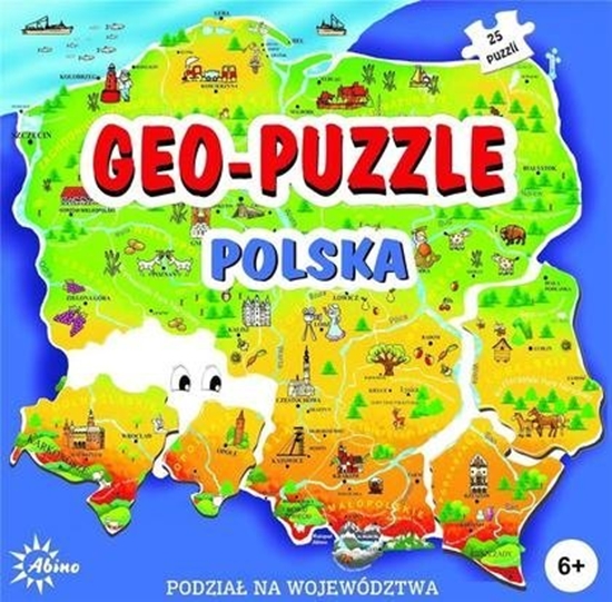 Picture of Geo puzzle - Polska ABINO