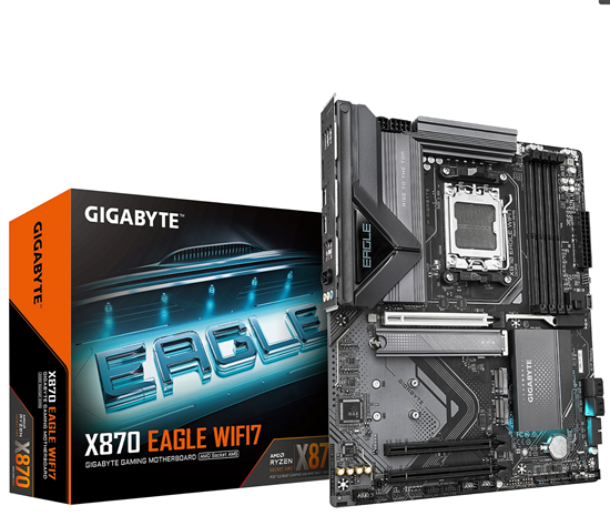 Picture of Gigabyte X870 EAGLE WIFI7 AMD Ryzen 9000 Motherboard