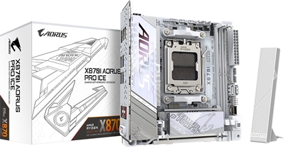 Attēls no GIGABYTE X870I AORUS PRO ICE AM5 ITX MB