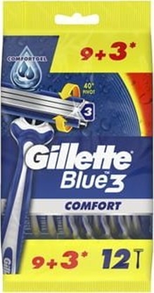 Picture of Gillette Jednorazowa maszynka do golenia dla mczyzn Blue3 Comfort 12 szt.