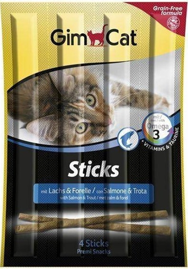 Picture of Gimcat GIMCAT STICKS 20g OSO&PSTRG 4szt. /24