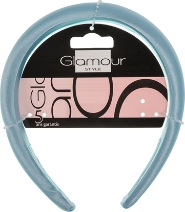 Изображение GLAMOUR_Opaska do wosów Blue Pastel