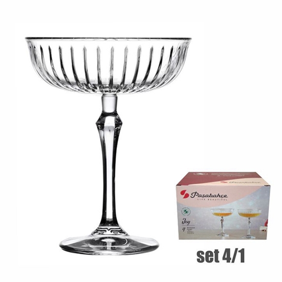Picture of Glāzes šampanieša Pasabahce Joy 245ml 4gab.