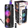Picture of Głośnik FUNBOX KEG PRO MT3182 Karaoke/Bluetooth 5.0+EDR/FM/MP3?MicroSD/USB/Equalizer/AUX/Jack 6.3/Pilot/LED/RMS 50W/PMPO 1400W