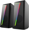 Picture of Głośniki 2.0 USB LED Rainbow Nortec