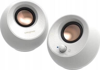 Picture of Goniki komputerowe Creative Pebble V3 biae (51MF1700AA002)