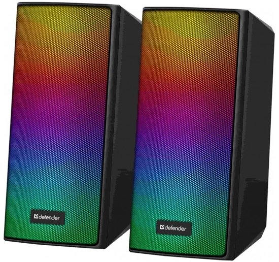 Изображение Głośniki komputerowe SPITFIRE 2.0 6W LED USB 