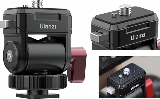 Picture of Gowica Ulanzi Profesjonalna Gowica 3D 360  na Monitor Gwint 1/4" / Ulanzi Quick / CO01