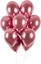 Attēls no GMR Balony lateksowe shiny róowe - 33 cm - 50 szt. uniwersalny