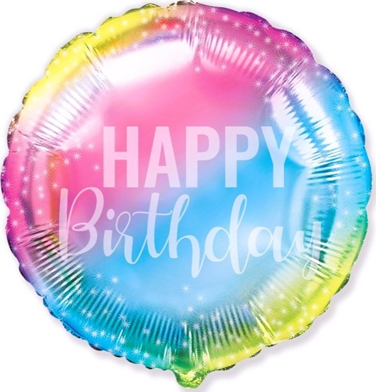 Picture of GoDan Balon foliowy 18" FX Birthday gradient Godan