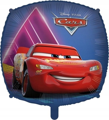 Изображение GoDan Balon foliowy Square Cars Disney 46cm