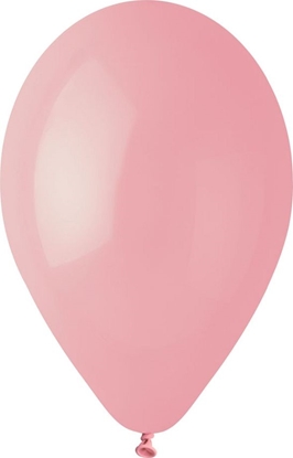 Attēls no GoDan Balony GEMAR pastel 26cm róowy delikatny 100szt. Godan