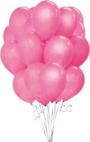 Изображение GoDan Balony pastelowe Róowe, B&C, 30 cm, 50 szt.