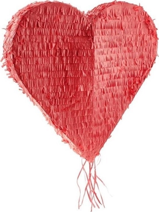 Attēls no GoDan Piniata czerwone serce 45x45cm