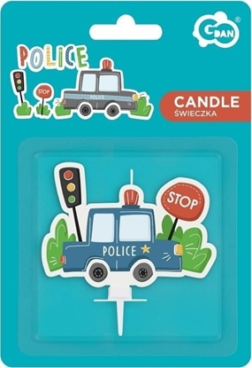 Picture of GoDan wieczka urodzinowa Police 5x7cm
