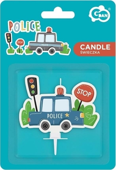 Picture of GoDan wieczka urodzinowa Police 5x7cm