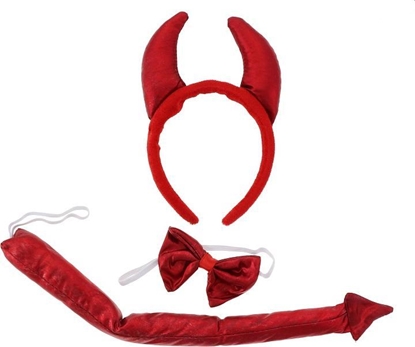 Picture of GoDan Zestaw Diabel Satynowy HALLOW - 5905548925981