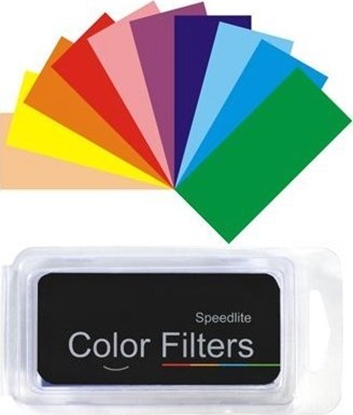 Изображение GODOX Filtry elowe Na Lamp Byskow - 12 Kolorów / Strobist