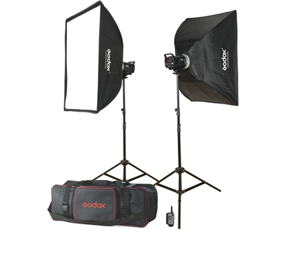 Picture of Godox MS300-F Studio-Kit studio flash unit kit 2 x 300Ws