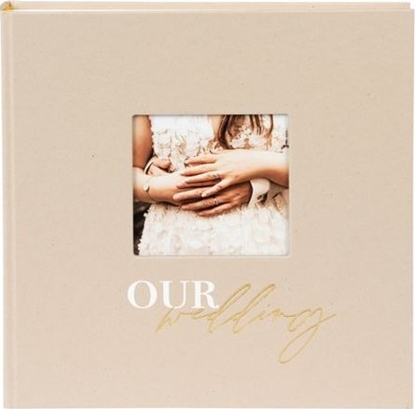 Attēls no Goldbuch Album GOLDBUCH 08038 OUR wedding 30x31/60 pages |white sheets|corner/splits [V]