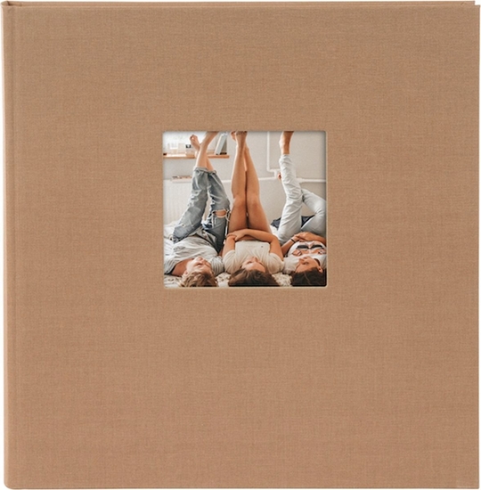 Picture of Goldbuch Album GOLDBUCH 27719 Bella Vista hazelnut 30x31/60 pages |white sheets|corner/splits|bookbound