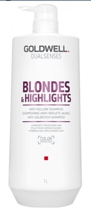 Picture of Goldwell DUALSENSES Blondes & Highlights Anty Yellow Szampon neutralizujcy do wosów blond 1000 ml