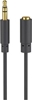 Picture of Goobay Headphone and audio AUX extension cable; 3.5 mm; 3-pin; slim 97122