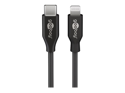 Attēls no Goobay | Lightning USB-C Charging and Sync Cable | Round cable