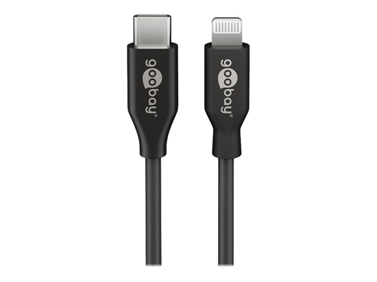 Picture of Goobay | Lightning USB-C Charging and Sync Cable | Round cable