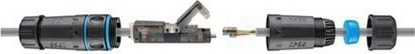 Attēls no Goobay | Outdoor (IP68) LAN cable connector, CAT 6A UTP unshielded | 44416