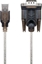 Picture of Goobay | USB serial RS 232 converter, Transparent | 68875 | USB 2.0 male (type A) | D-SUB/RS-232 male (9-pin)
