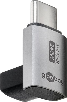Изображение Goobay 74444 USB-C Adapter Vertical 90° Short, USB4 | Goobay