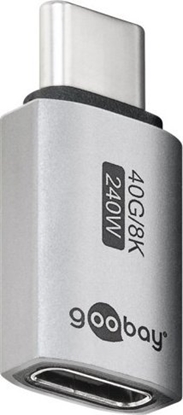 Изображение Goobay 74447 USB-C™ Adapter Straight, USB4™ | Goobay